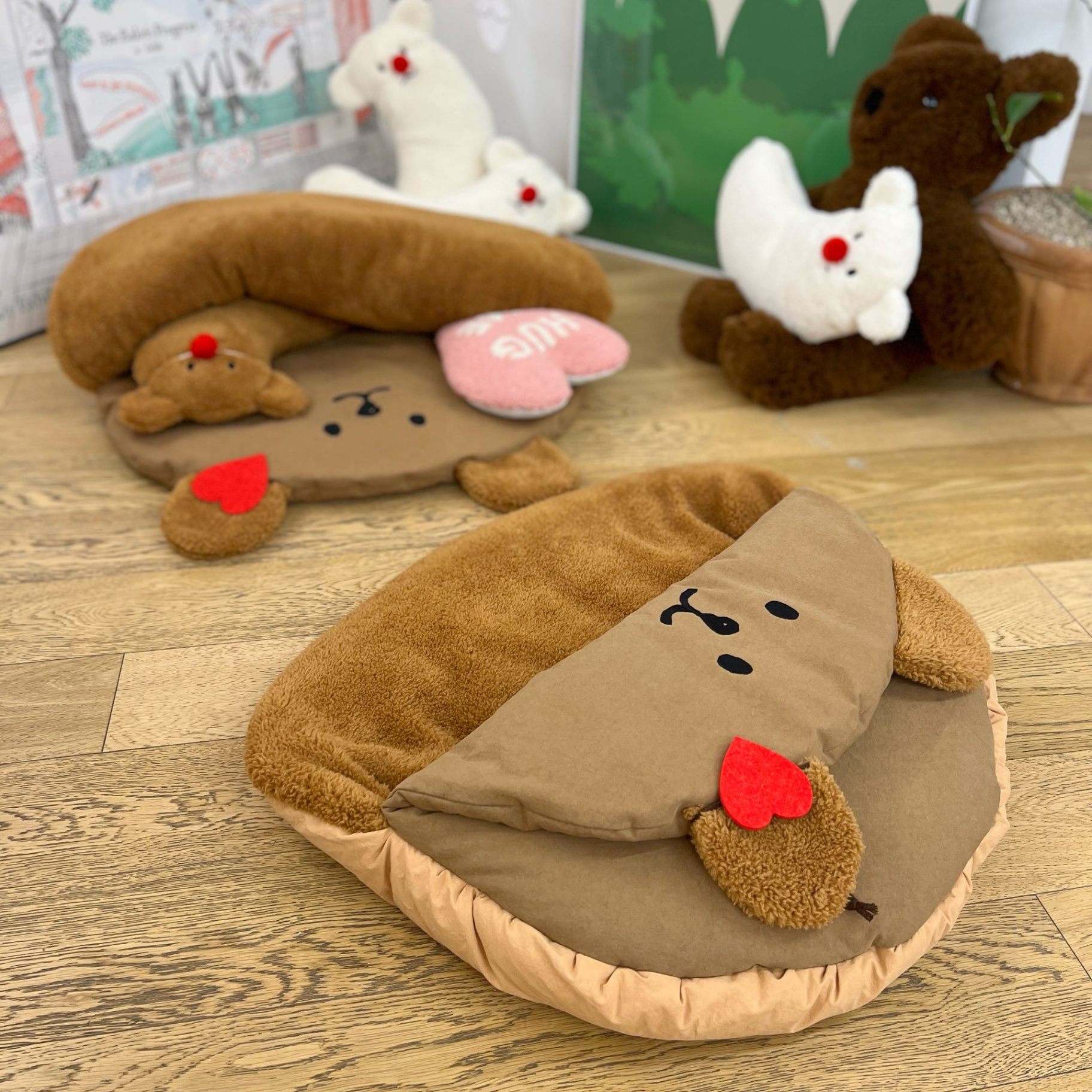 商品[国内直发] Taaffe|依偎睡袋圣诞款（Brown Teddy）|Hugme Snuggle Christmas,价格¥935,第24张图片详细描述