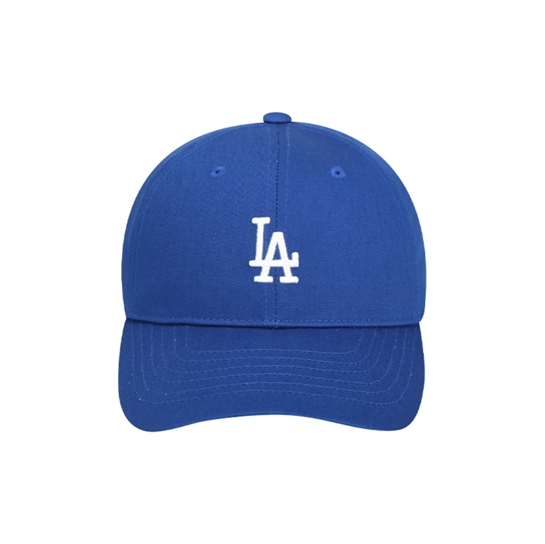 商品MLB|【享贝家】（国内现货-QD）MLB LA小标字母Logo徽标棒球帽 休闲鸭舌帽 男女同款 蓝色 3ACP1501N-07BLS,价格¥164,第2张图片详细描述