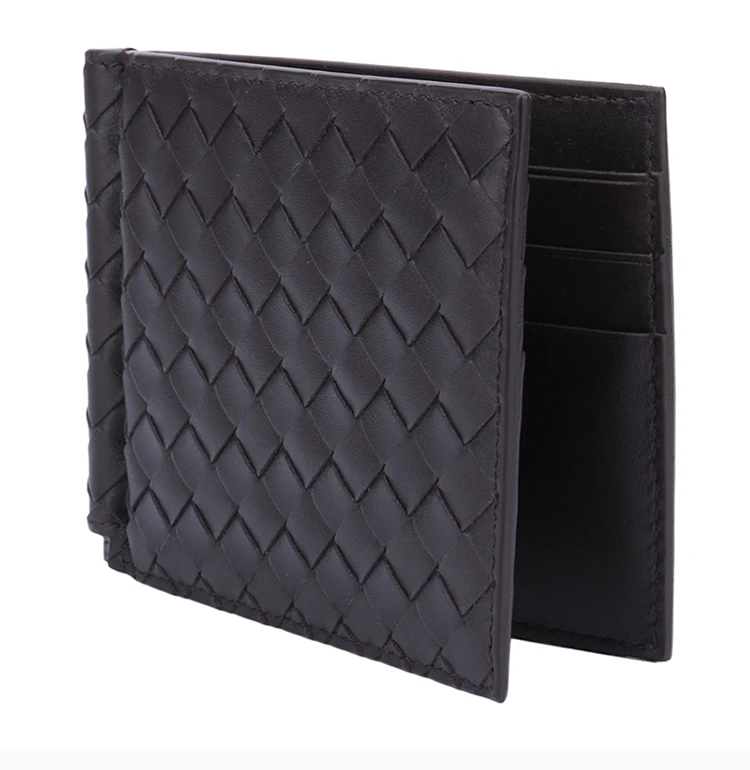 商品[国内直发] Bottega Veneta|BOTTEGA VENETA 深棕色男士短款钱夹 123180-V4651-2006,价格¥3526,第5张图片详细描述