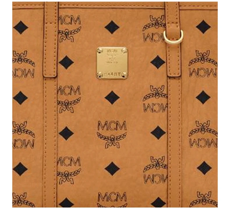 商品[国内直发] MCM|MCM 女士棕色手提包 MWPAATN04CO,价格¥3727,第8张图片详细描述