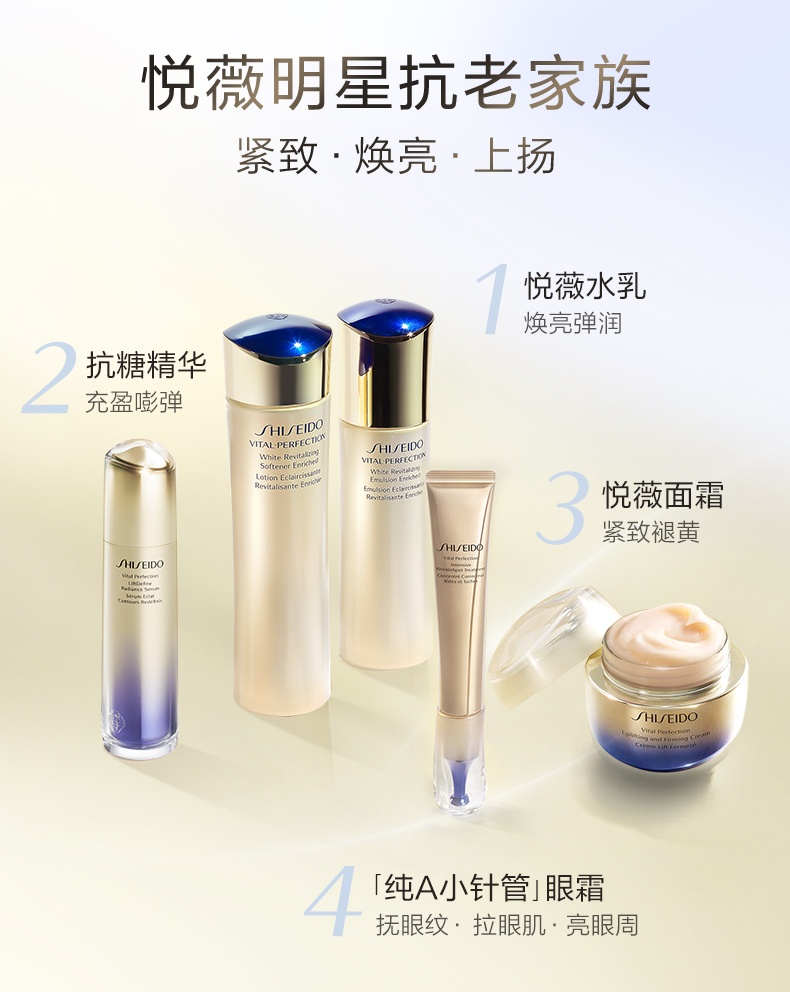 商品Shiseido| 资生堂 悦薇抗皱霜 纯A小针管眼霜 20ml 紧致修护 提拉眼周,价格¥611,第9张图片详细描述