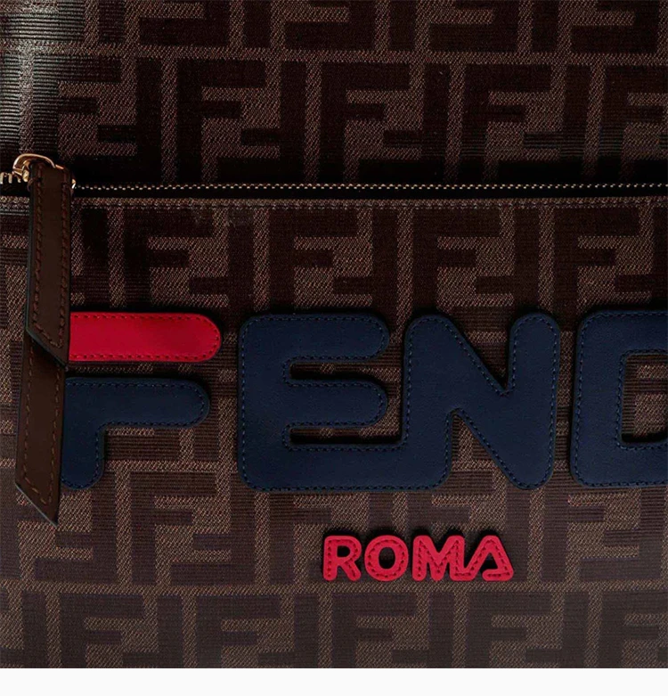 商品[国内直发] Fendi|Fendi 芬迪 男士深棕色双肩背包 7VZ042-A5N7-F15HG,价格¥10963,第8张图片详细描述