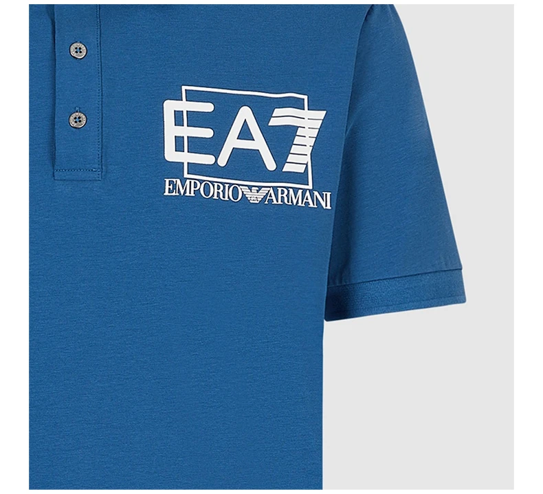 商品Emporio Armani|EMPORIO ARMANI 蓝色男士POLO衫 3RPF16-PJ03Z-1534,价格¥577,第6张图片详细描述