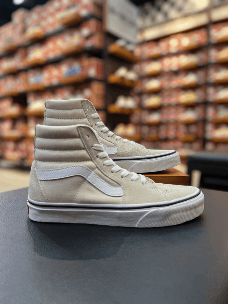 商品Vans|【韩国直邮|包邮包税】万斯 Sk8-Hi #男女通用鞋 #tutledove/true white (VN0A5JMJ8NL),价格¥355,第1张图片详细描述