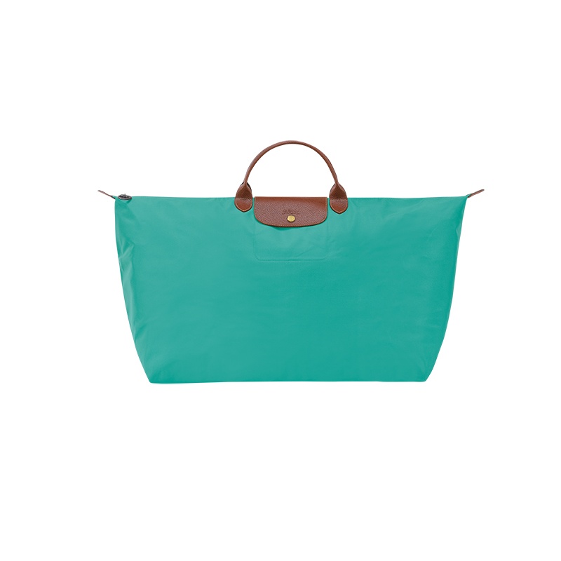 商品Longchamp|珑骧 女士帆布金色五金按扣拉链开合肩背中号托特包（7色可选）,价格¥1985,第14张图片详细描述