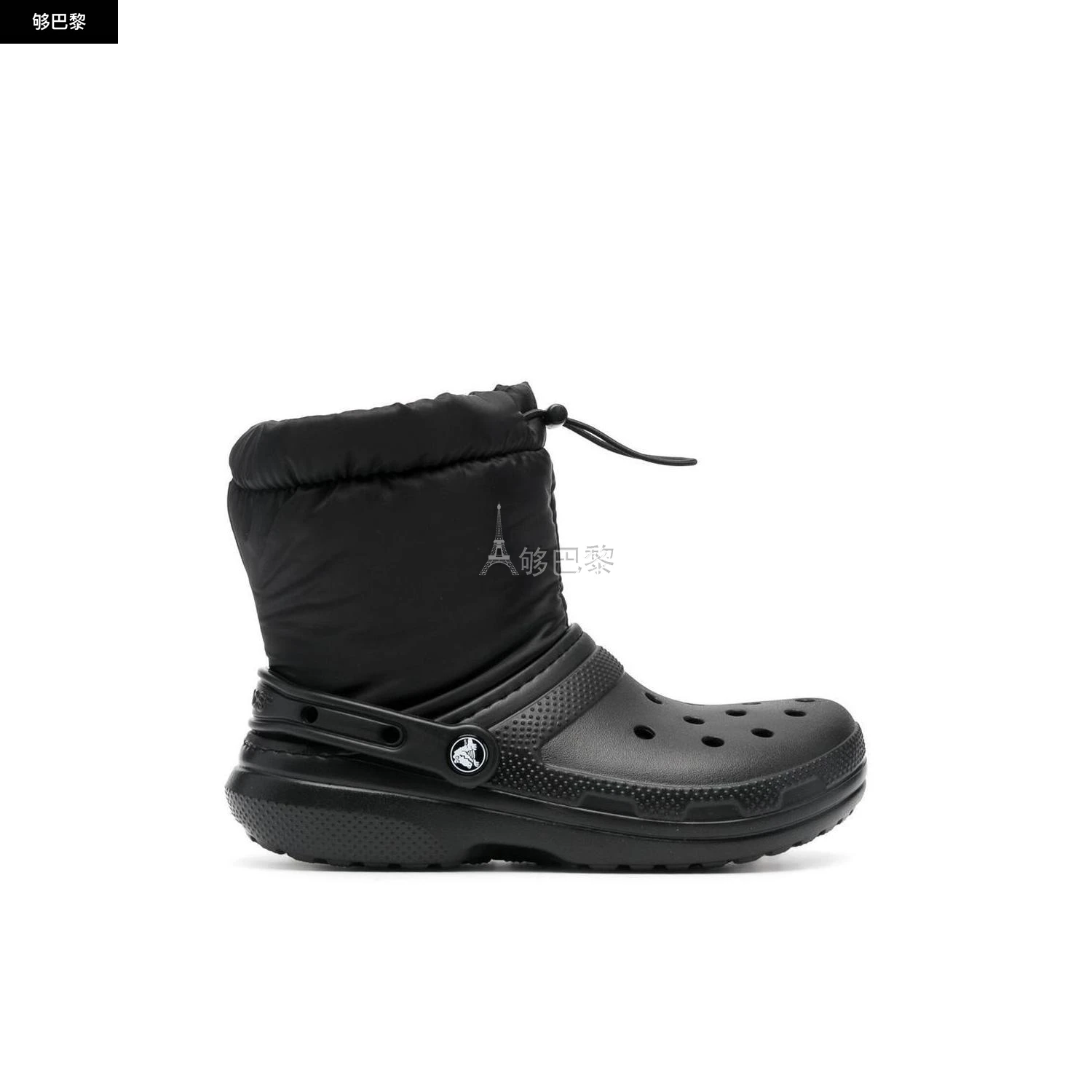 商品Crocs|【特惠8.0折】【预售】 2022秋冬 男士 短靴 靴子 1805235  CR206630CLASSICBKBK ,价格¥1392,第2张图片详细描述