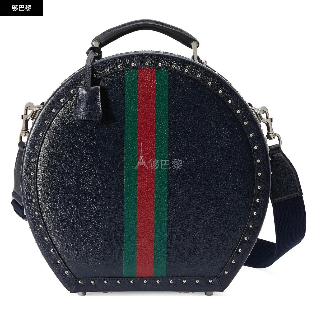 商品Gucci|【预售】 古驰 24秋冬 男士 收纳包 GUCCI SAVOY系列小号帽子收纳盒 722182 AACDX 4954,价格¥53067,第2张图片详细描述