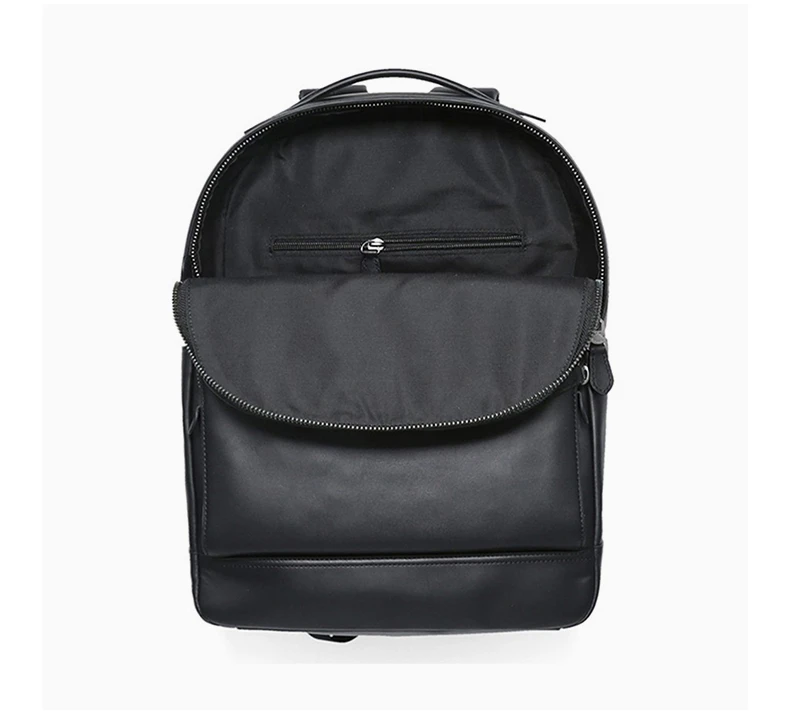 商品Coach|COACH 男士中号双肩包黑色牛皮革 C2934QBBK,价格¥2652,第7张图片详细描述