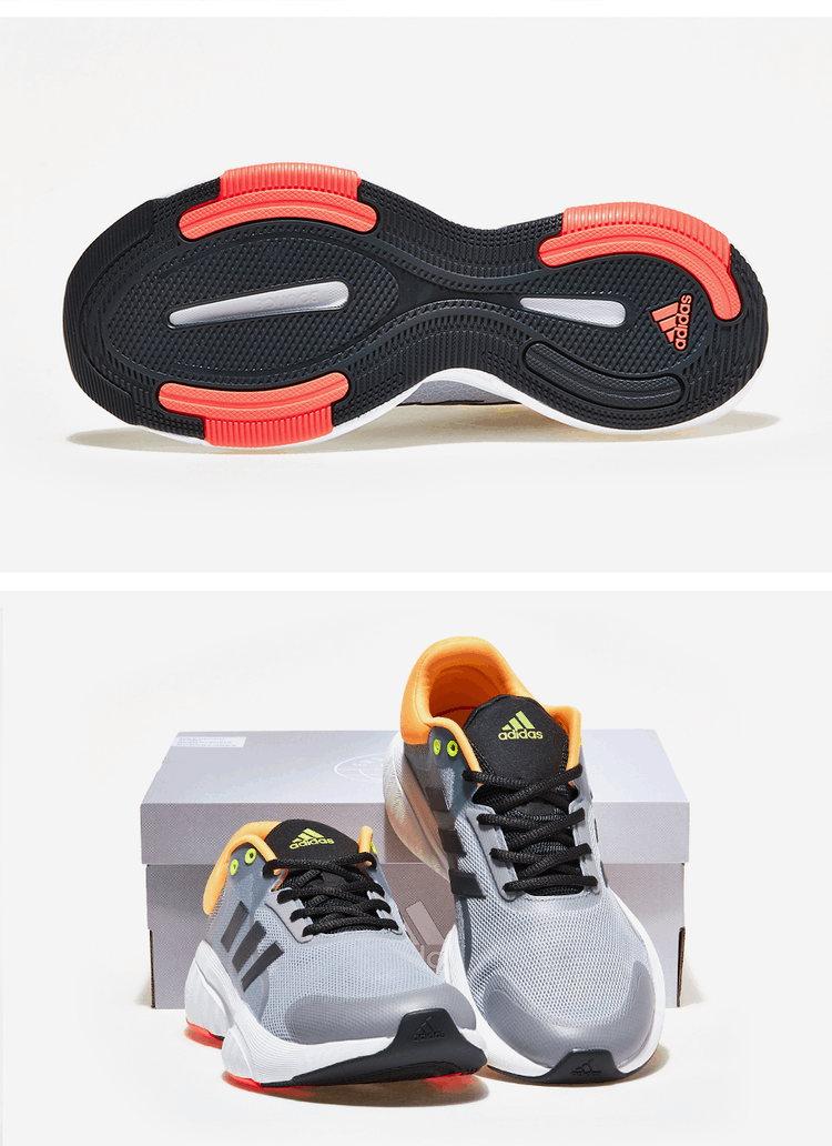 商品Adidas|【Brilliant|包邮包税】阿迪达斯 RESPONSE 男生  训练运动鞋 跑步鞋  GW6565 HALSIL/IRONMT/FLAORA,价格¥254,第5张图片详细描述