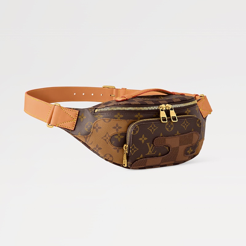 商品Louis Vuitton|【预售十天】路易威登男士棕色老花风景画布Rush 腰包 M15271,价格¥19756,第16张图片详细描述