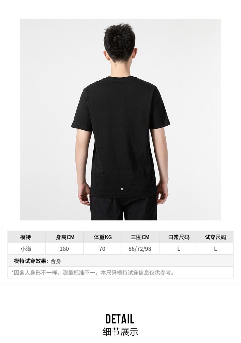 商品[国内直发] Adidas|WJ T GFX男士运动休闲T恤,价格¥226,第3张图片详细描述