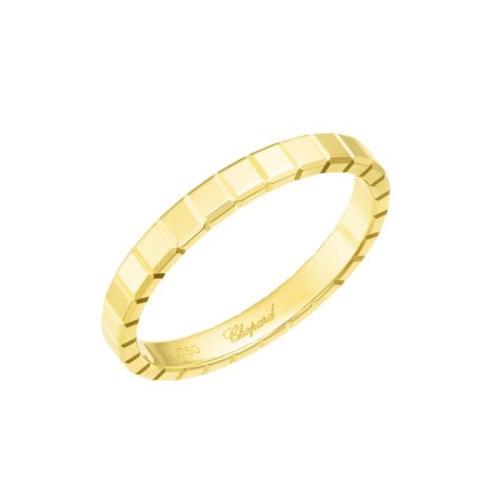 商品Chopard|【预售一周】Chopard/萧邦 经典款ICE CUBE 女士金色18K金冰块戒指 827702-0199,价格¥6303,第2张图片详细描述