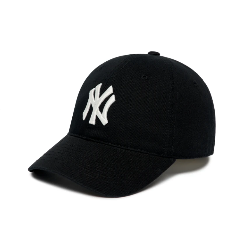 商品MLB|【享贝家】ZY- 纽约洋基 休闲帽鸭舌帽棒球帽 男女同款 黑色 3ACP6601N-50BKS,价格¥183,第1张图片详细描述