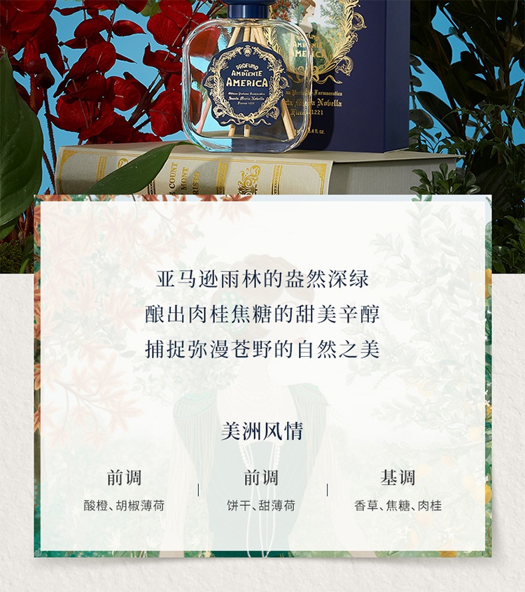 商品Santa Maria Novella|圣玛利亚 无火香薰家居扩香250ml ,价格¥729,第15张图片详细描述