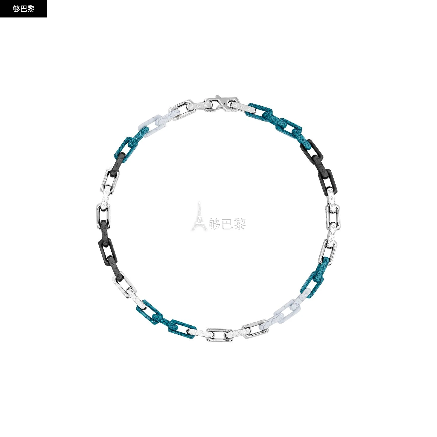 商品Louis Vuitton|【预售】 男士 项链 MONOGRAM CHAIN 项链  LVUTQT89BLU ,价格¥9416,第2张图片详细描述