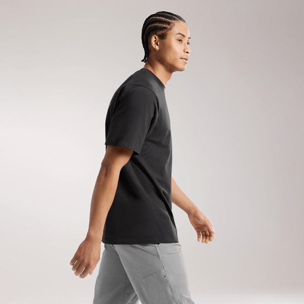 商品Arc'teryx|【Brilliant|包邮包税】KRAGG COTTON LOGO SHIRT SS 简洁图标印花短袖衬衫日常通勤皆宜ATPSM08464,价格¥956,第10张图片详细描述