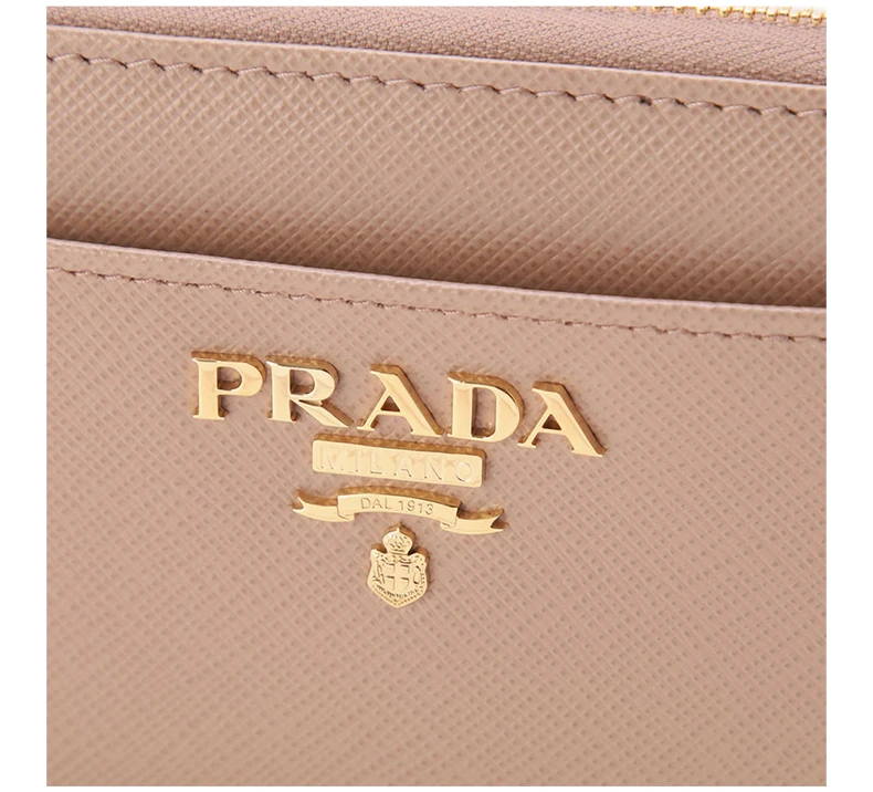 商品Prada|PRADA 米色牛皮女士钥匙包 1PP122-QWA-F0236,价格¥3502,第8张图片详细描述