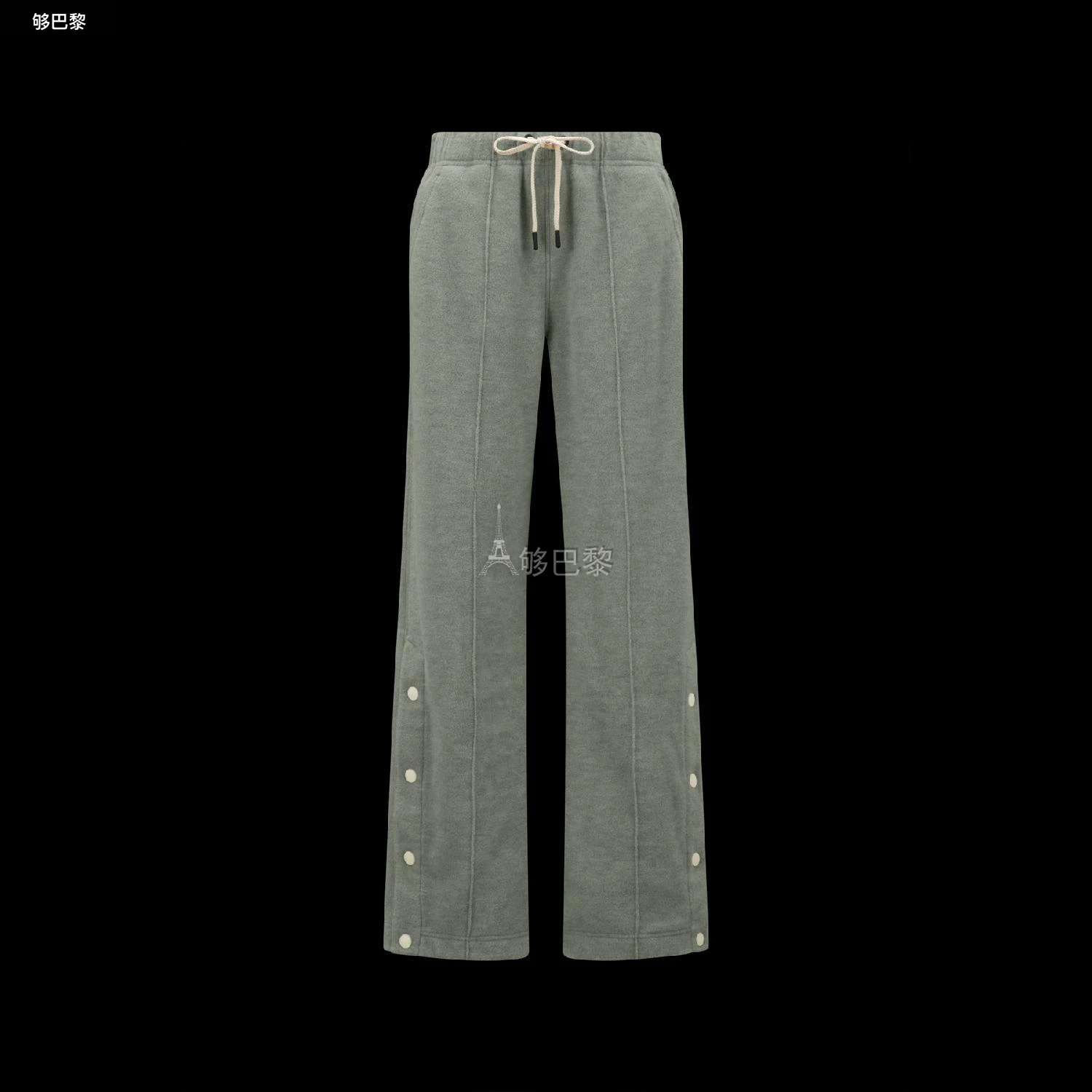 商品Moncler|【预售】 MONCLER 盟可睐 25春夏 女士 休闲裤 女士抓绒运动裤 I20988H0000389A1Z819 ,价格¥5453,第5张图片详细描述
