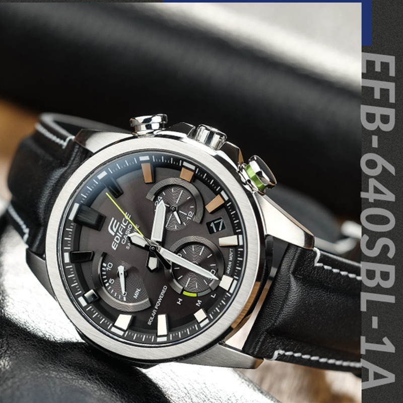 商品[国内直发] Casio|卡西欧手表简洁运动设计风格 100米防水 太阳能动力和电量指示符功能,价格¥1422,第3张图片详细描述