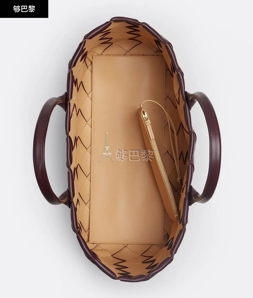 商品Bottega Veneta|【预售】 BV葆蝶家 25秋冬 女士 手提包 Maxi Intreccio 托特手袋 630817VMAY35014 ,价格¥34546,第5张图片详细描述