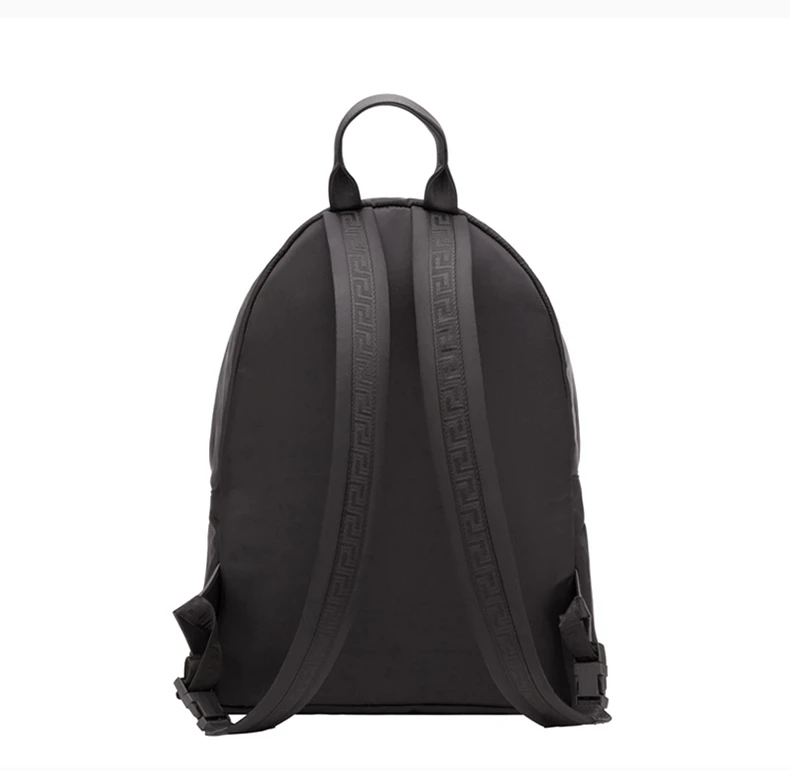 商品Versace|VERSACE 范思哲 男士黑色尼龙双肩包 DFZ5350-DNYLV-KNN,价格¥4667,第6张图片详细描述