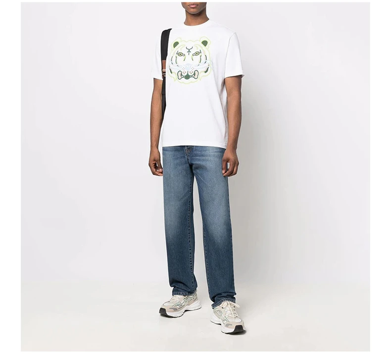 商品Kenzo|KENZO 白色男士POLO衫 FC55TS2094SA-01B,价格¥891,第7张图片详细描述