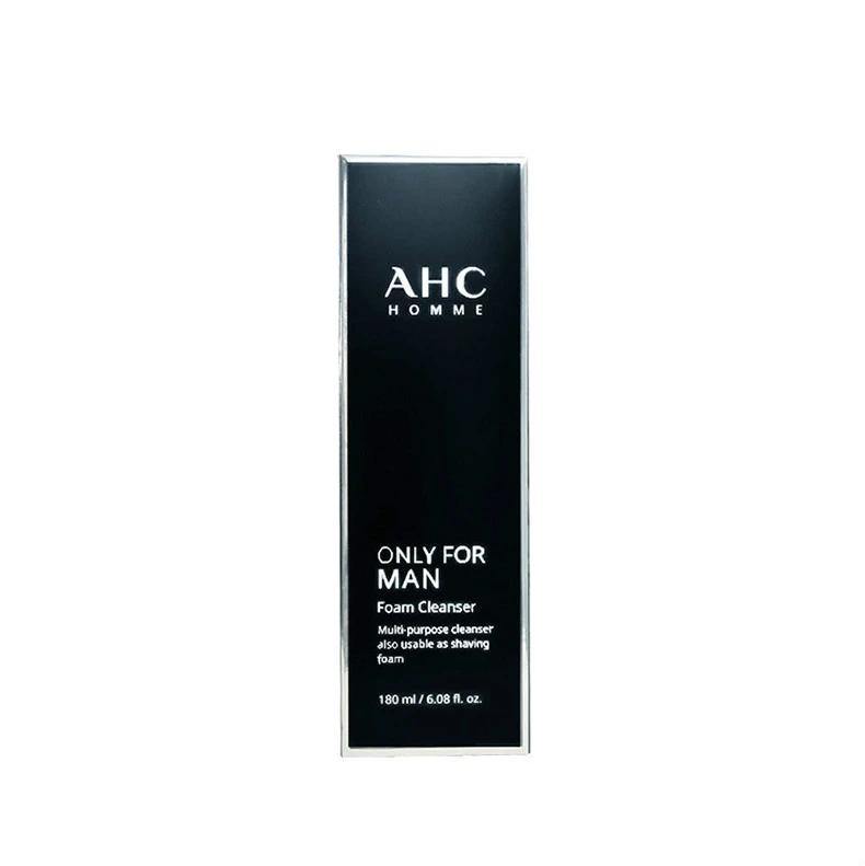 商品AHC|【2件包邮装】AHC 男士洗面奶180ml*2 补水控油深层清洁 平衡水油泡沫绵密,价格¥160,第10张图片详细描述