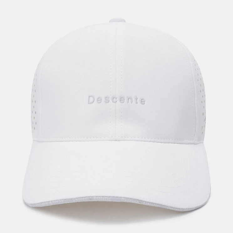 商品DESCENTE|【享贝家】（国内现货-LY）-迪桑特 户外休闲运动棒球帽 男女同款 白色  SO222YCP40-WHT0,价格¥159,第2张图片详细描述