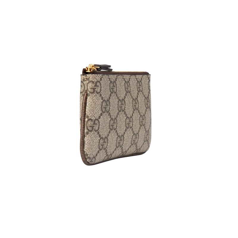 商品Gucci|古驰 23新款 女士OPHIDIA帆布零钱包（两色可选）,价格¥2082,第4张图片详细描述