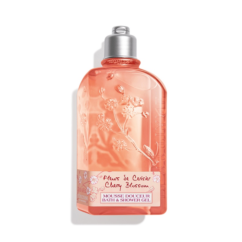 商品L'Occitane|欧舒丹2022限量甜蜜樱花套装 沐浴露250ml+香水75ml,价格¥482,第4张图片详细描述