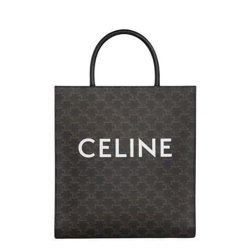 商品Celine|【包税】CELINE/赛琳    男士黑色中号垂直印花凯旋门帆布小牛皮斜跨手提包194432CIM.38NO,价格¥10938,第2张图片详细描述