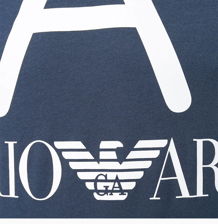 商品Emporio Armani|Emporio Armani 安普里奥 阿玛尼 EA7男士短袖T恤深蓝色 3GPT06-J02Z-1554,价格¥365,第7张图片详细描述