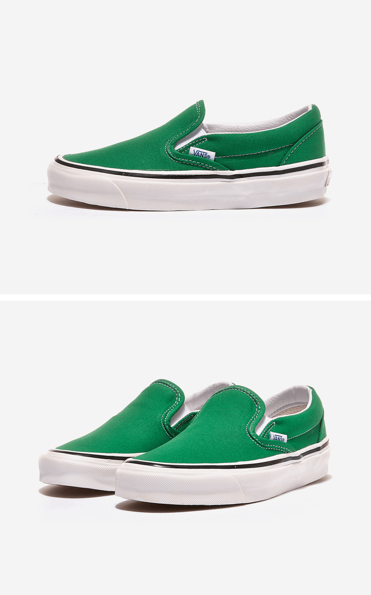 商品Vans|【Brilliant|包邮包税】万斯 CLASSIC SLIP-ON 98 DX  运动鞋 一脚蹬 懒人鞋  VN0A3JEX45Z (ANAHEIM FACTORY) OG EMERALD,价格¥293,第2张图片详细描述