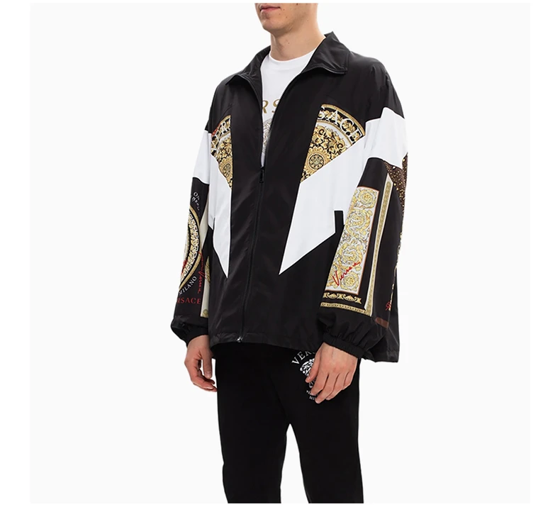 商品Versace|VERSACE 男士白色棉质T恤 A87573-A228806-A2088,价格¥1530,第4张图片详细描述