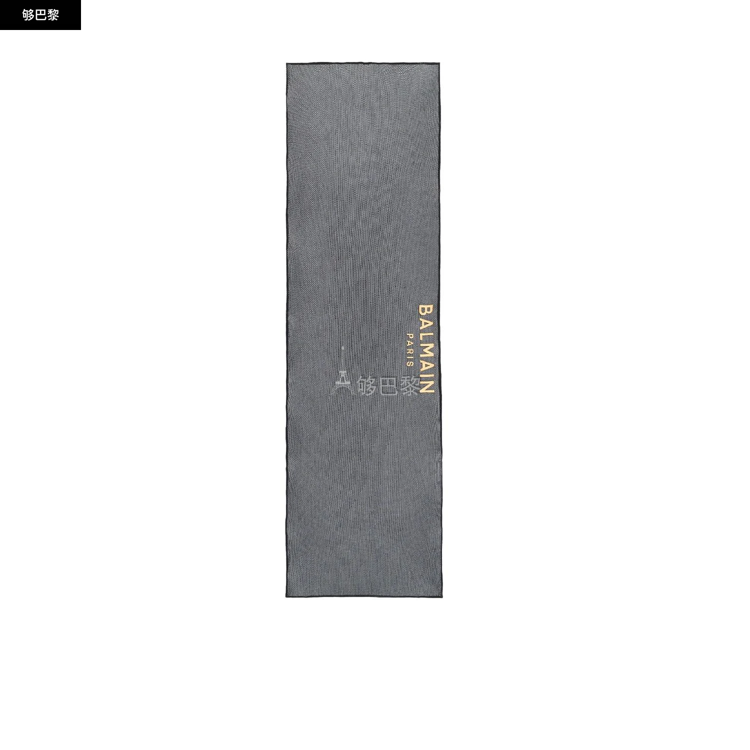 商品Balmain|【预售】 巴尔曼 25春夏 女士 家居用品 Balmain Paris网眼纱裙 BKG401630012 ,价格¥3462,第4张图片详细描述