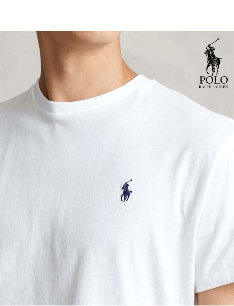 商品Ralph Lauren|【Brilliant|包邮包税】Polo 小马刺绣圆领短袖T恤 2305167706,价格¥306,第12张图片详细描述