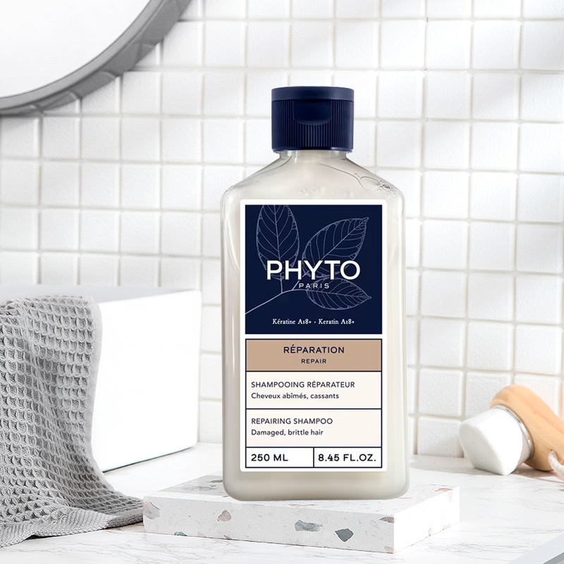 商品Phyto|PHYTO发朵植物角蛋白修护洗发水250ml 修护 柔顺头发,价格¥154,第5张图片详细描述