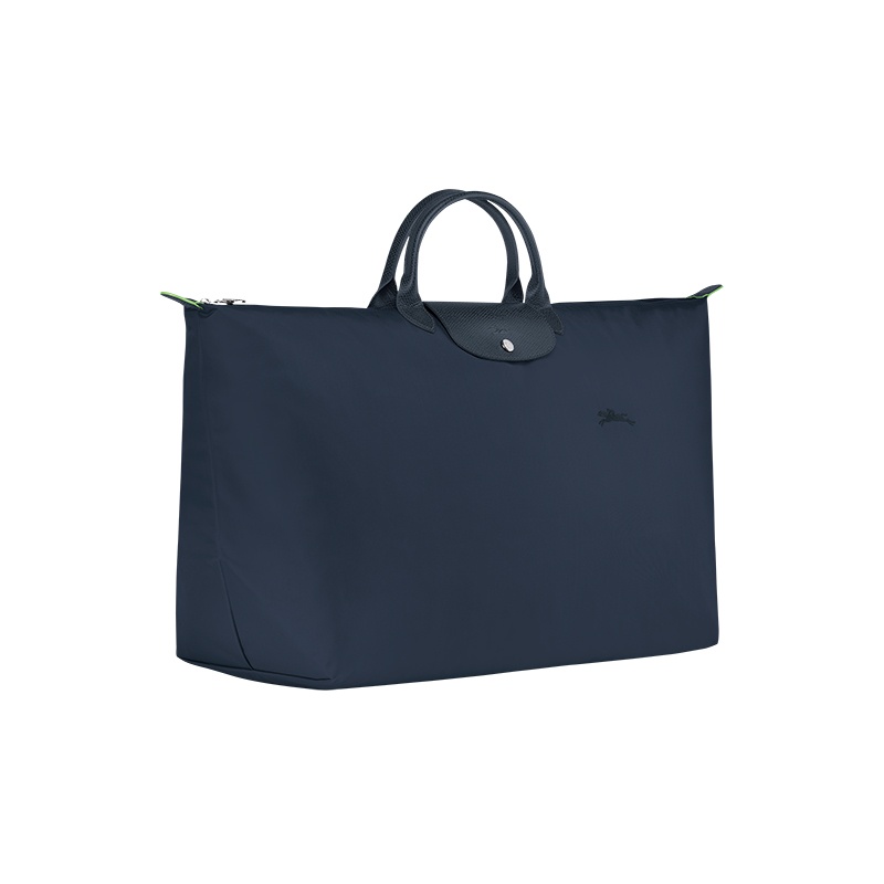 商品Longchamp|珑骧 男士帆布银色五金按扣拉链开合中号旅行包（7色可选）,价格¥1890,第21张图片详细描述