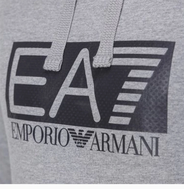 商品Emporio Armani|Emporio Armani 安普里奥 阿玛尼 男士卫衣-棉质连帽字母印花长袖-男卫衣 3GPM62-J05Z-3905,价格¥504,第6张图片详细描述