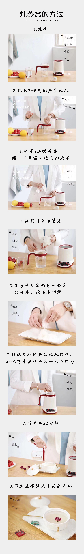 商品[国内直发] Xinyuyan|毛燕原料中毛无需挑毛燕盏（珍优）燕窝100g 200g装,价格¥2307,第5张图片详细描述