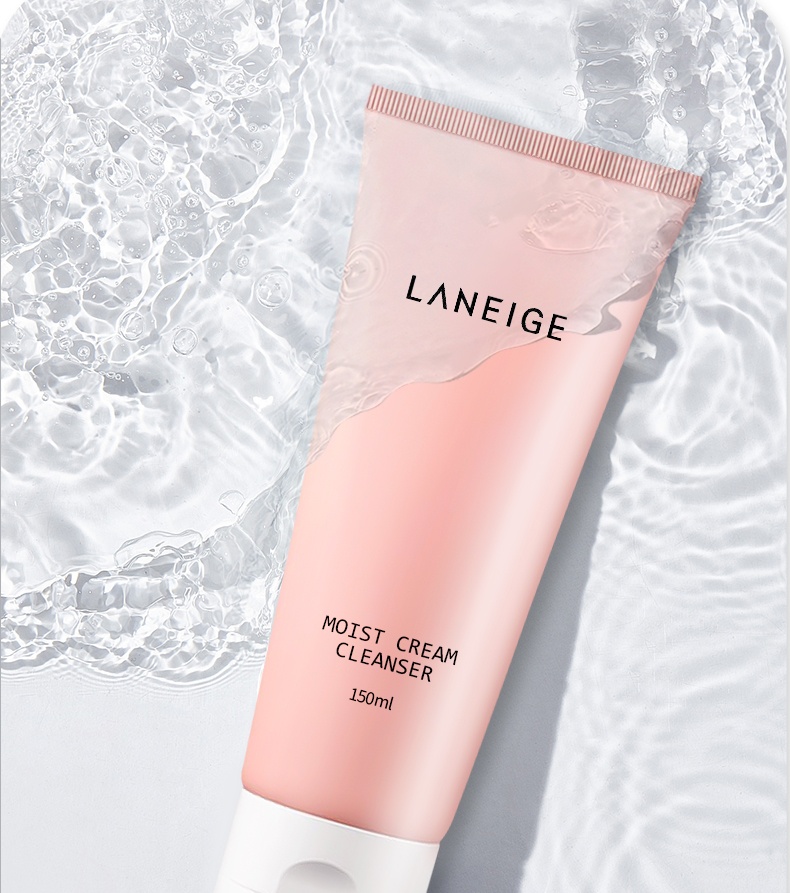 商品【原封正品】 Laneige|兰芝 水酷透明质酸嘭润卸妆洁面四合一氨基酸洁面乳 150ml 温润洁净 不易紧绷,价格¥169,第12张图片详细描述