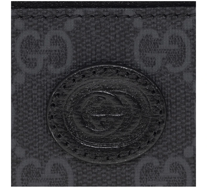 商品Gucci|GUCCI 中性零钱包黑色 700690-92TCF-1000,价格¥2448,第6张图片详细描述