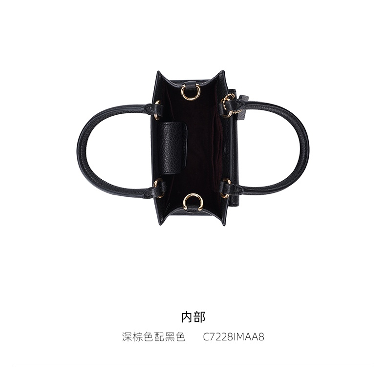 商品Coach|蔻驰琴谱包Pepper小方包Mini Cally 时尚迷你女包 C7227,价格¥1602,第11张图片详细描述