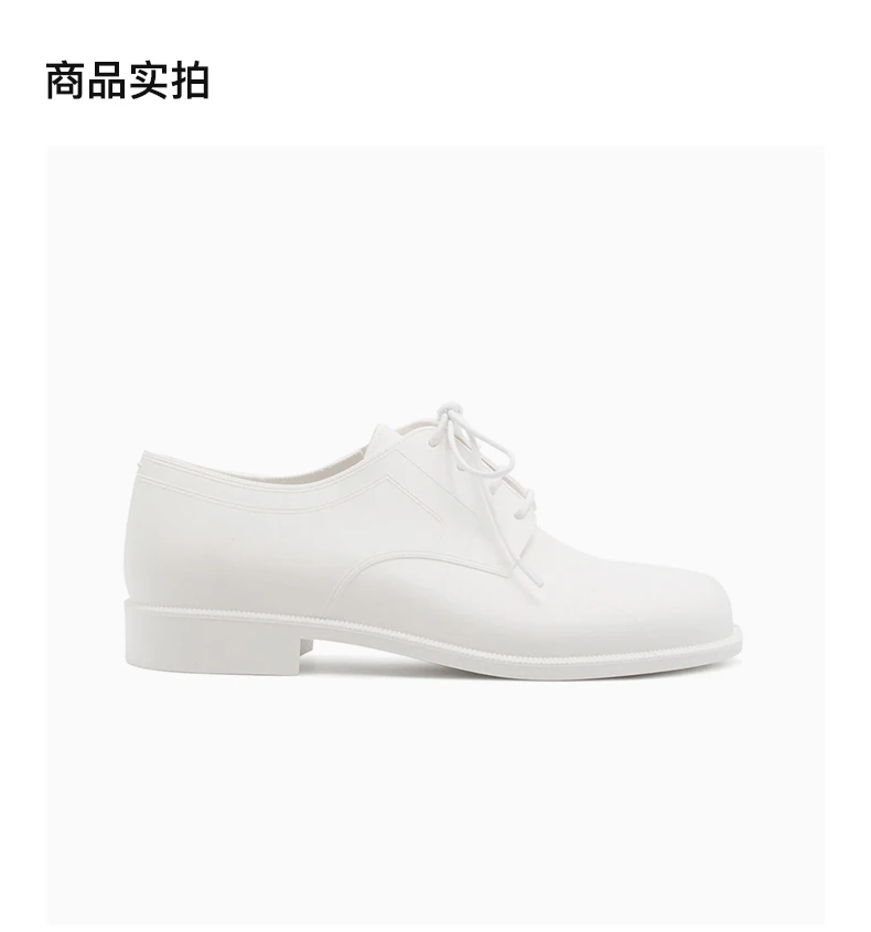 商品MAISON MARGIELA|MAISON MARGIELA 女白色女士乐福鞋 S58WQ0125-P4365-T1003,价格¥2439,第3张图片详细描述