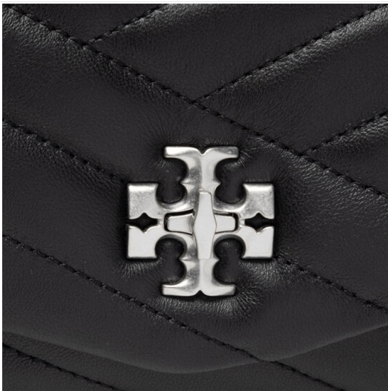 商品[国内直发] Tory Burch|TORY BURCH汤丽柏琦 TB女包 Kira链条包 皮革绗缝斜挎包 黑色90343-002,价格¥2471,第8张图片详细描述