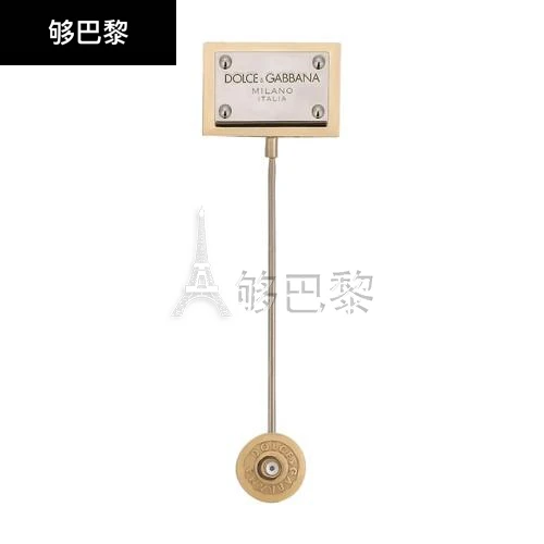 商品Dolce & Gabbana|【特惠8.7折】包邮包税【预售7天发货】 DOLCE & GABBANA 男士 胸针 DG 徽标牌胸针  DXG4E7AMGOL,价格¥3249,第2张图片详细描述
