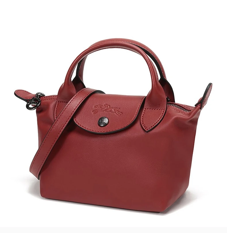 商品Longchamp|LONGCHAMP 女士羊皮手提包 1500757-003,价格¥2443,第6张图片详细描述