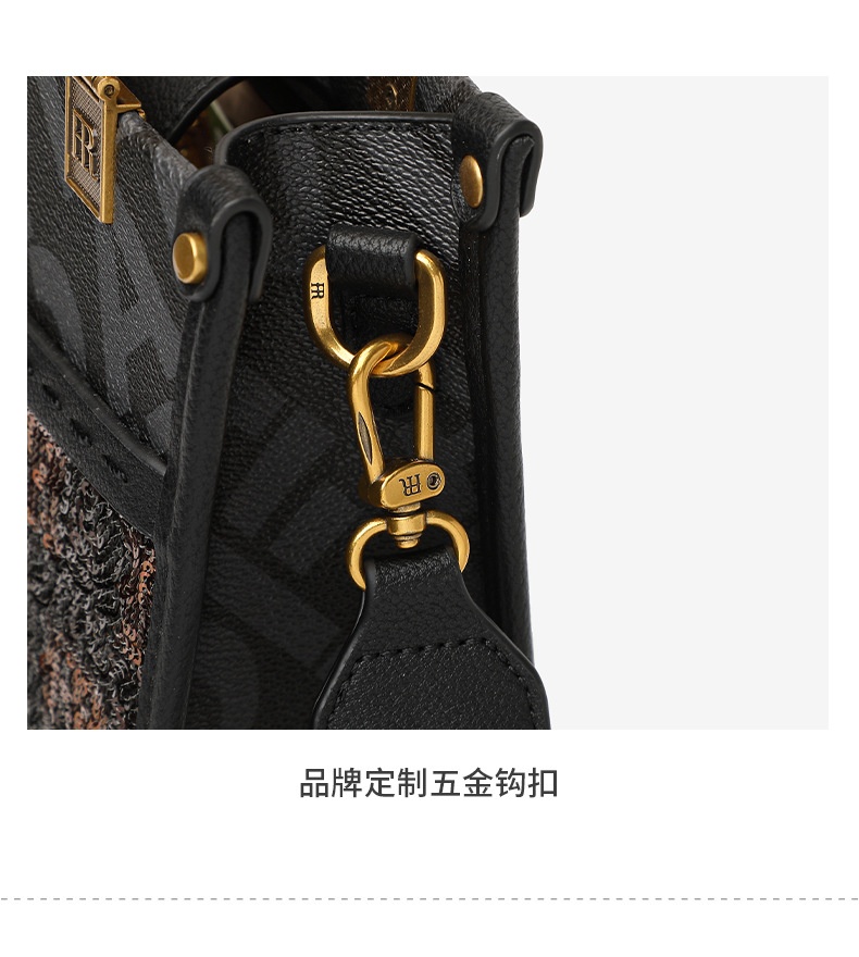 商品[国内直发] FANY ROAD|FANYROAD新款女包欧美经典女士手提斜挎包高级感琴谱包女士包,价格¥337,第10张图片详细描述