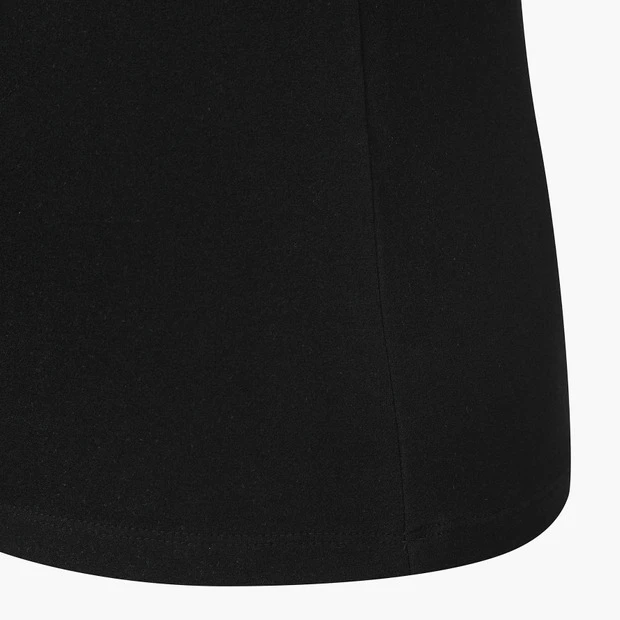 商品【预售商品15天发货】 DESCENTE|高尔夫系列女性领口配色细节长袖T恤展现时尚 DO32WFTL93-BLKG,价格¥959,第13张图片详细描述