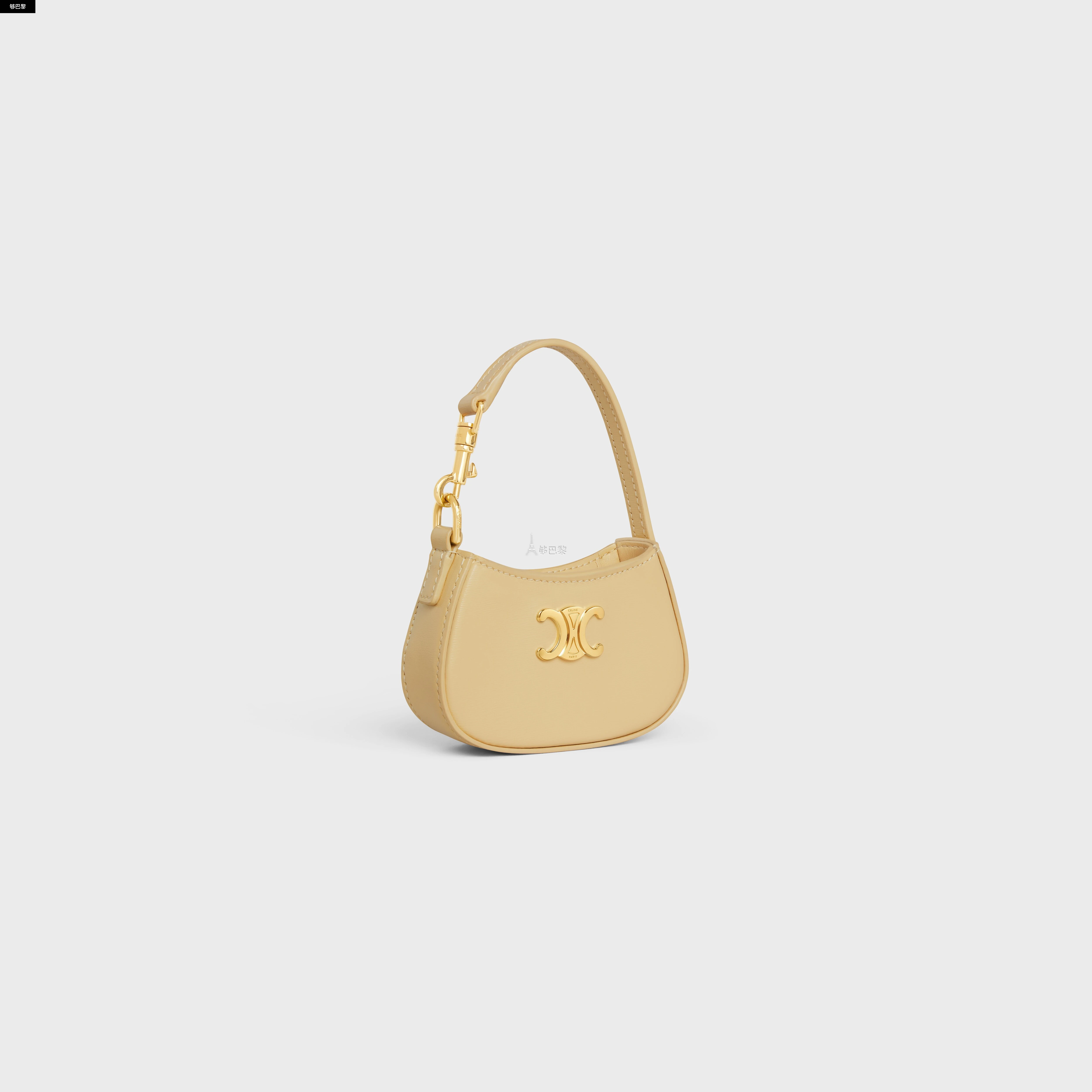 商品Celine|【预售】 赛琳 25春夏 女士 单肩包 TILLY超小号手袋 49J793GUD.11SS ,价格¥6549,第4张图片详细描述